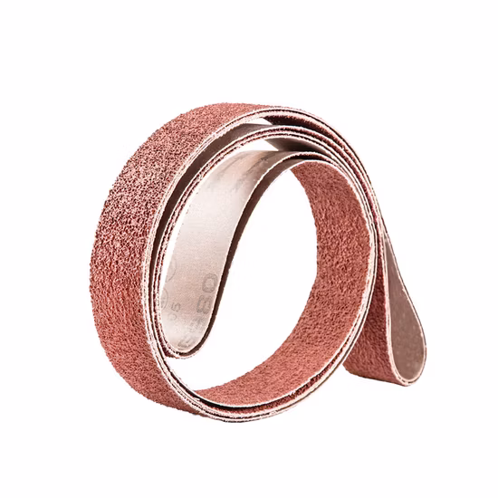 Banda de pulido Olllital con papel de lija Banda de pulido de lijado en seco de arena amarilla