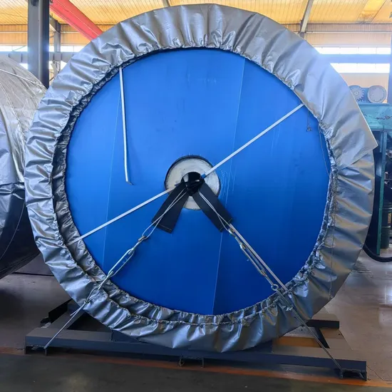 Banda transportadora de cable de acero/Banda transportadora de caucho con cable de acero St630 para arena, grava y cemento