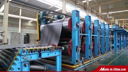 Banda transportadora de caucho estándar EP/Nn Rma para trituradoras de arena, minas, piedra y carbón